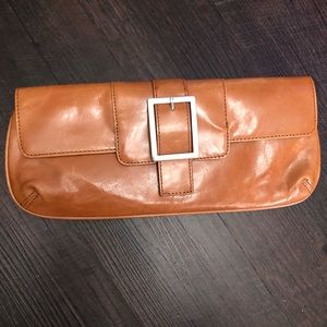 EUC Kenneth Cole Leather Clutch/Wristlet